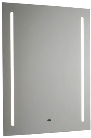 Saxby Nico 10W Energy Saving LED Bathroom Mirror IP44 Motion Sensor IR Light with Dual Shaver Socket