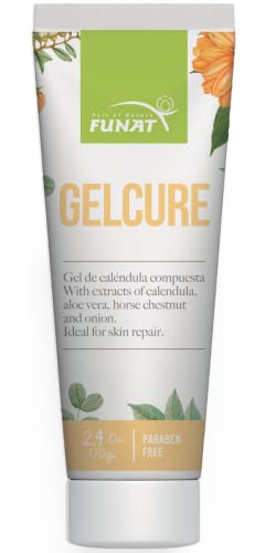 FULL OF NATURE FUNAT Calendula Aloe Vera Skin Repair Body and Face Lotion Moisturising Cream Therapy Treatment Reparador Paraben-free 2.4 Oz