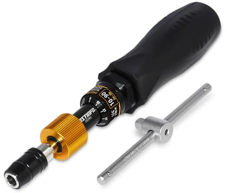 FIRSTINFO H5188 | 1/4 | 10-90in-lb | Destornilladores dinamométricos | Con sistema de cambio rápido Rapidaptor