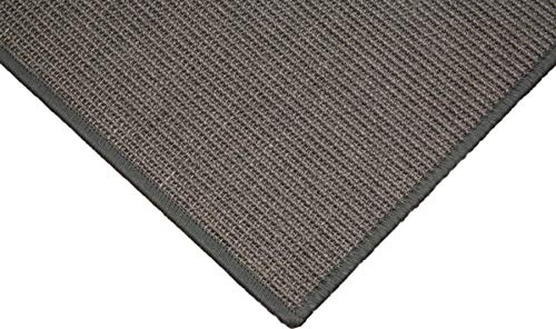 Teppich Janning Sisalteppich umkettelt grau 100% Sisal gekettelt - Verschiedene Größen (90 x 160 cm)
