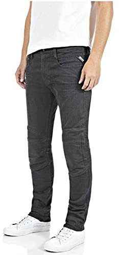 Replay Motorrad Jeans Motorradhose Motorradjeans Brake Jeanshose grau 36/32, Herren, Chopper/Cruiser, Ganzjährig