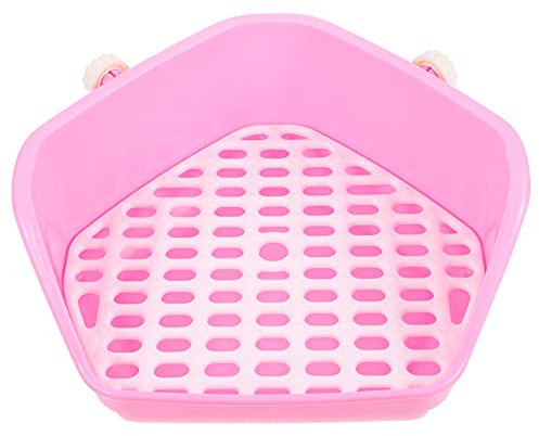 iplusmile Litière pour Lapin Bac à Déjections Étanche Plateau De Toilette pour Petit Animal Fournitures pour Chinchilla