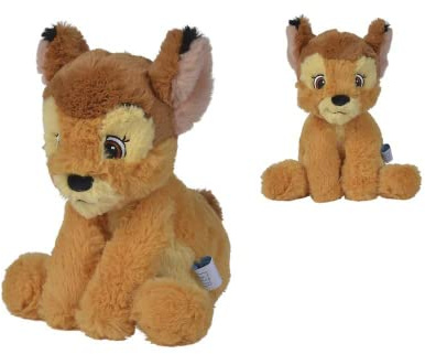 Simba 6315870298 - Disney Bambi Super Mjukt Gosedjur - 25cm, Från 0 månader