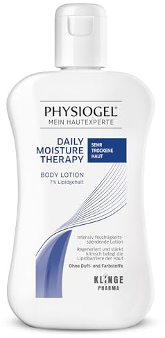 PHYSIOGEL Daily Moisture Therapy Body Lotion für sehr trockene Haut, 200 ml | Intensiv feuchtigkeitsspendende Körperlotion, schnelle Feuchtigkeitsversorgung , zieht schnell ein