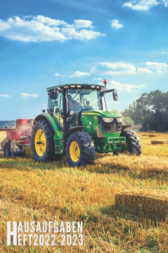 Hausaufgabenheft 2022/2023: Traktor - Schülerkalender Und Wochenkalender Mit Datum Und Viel Platz Für Notizen, Mein Programm Und Mehr | August 2022 Bis Juli 2023