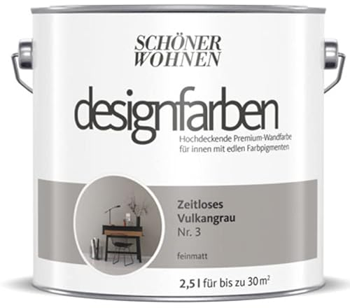 Generic Designfarbe Zeitloses Vulkangrau Nr. 3 2,5 l
