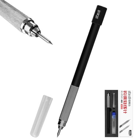 stedi Tungsten Steel Scriber, Model Hobby Making Tools, Resin Carved Scribe Line Cutting Tool for Gundam, Scale Military Model, 3D Resin Parts
