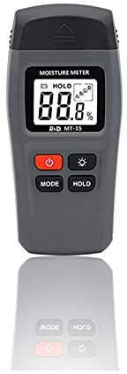 Testeur d'aiguille Testeur d'humidité du bois d'humidité Hygromètre Hygromètre en carton Mixte Mixt Humide Testeur de contenu