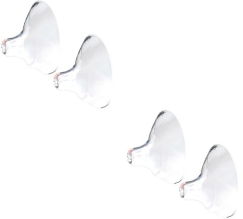 VICASKY 4stücke Nippelschutz Für Stillende Mütter Weiche Lebensmittelechte Silikonabdeckung Optimaler Schutz Vor Babybissen Für Unterwegs Und Einfach Anzuwenden