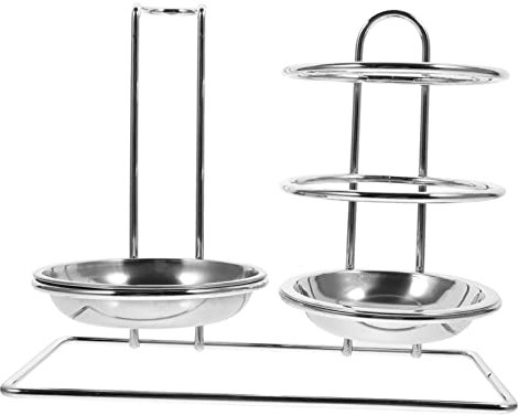 MAGICLULU Cooking Utensil Rest Silverware Chopstick Holder Stand Stainless Steel Spoon Rest for Kitchen