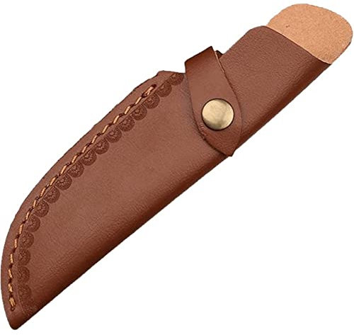 Lpitoy Gaine De Couteau en Cuir, Porte-Couteau De Ceinture D'étui De Couteau en Cuir, Gaine De Couteau De Survie, Gaine De Couteau Verticale, Housse De Protection De Couteau