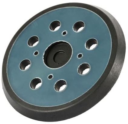Cuscinetto di ricambio per levigatrice orbitale, 125 mm, 8 fori, gancio e anello per lucidatura ad alta velocità, lucidatura orbitale casuale