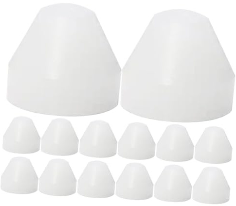 Operitacx 20pcs Non-stick Pen Turning Bushings Lightweight Insulation Gaskets for Woodworking Lathe Accessories PE Wear-resistant Turning Tools for Precise Finishing