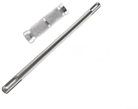 20cm For SDS Plus Quick Release Extension Rod Designed For Rotary Hammer Drills And Compatible With Round Shank Tools(200MM)