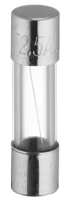 Fusible Vidrio 5X20 2,5A 250V Bolsa De 3