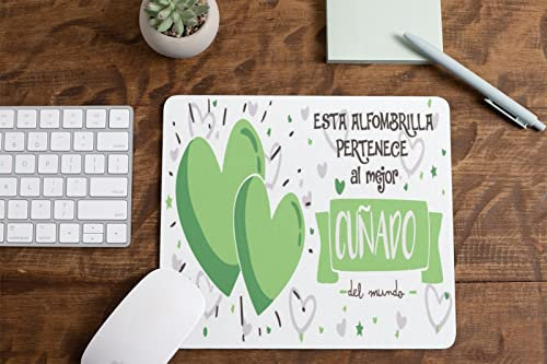 SAQUITOMAGICO Tapis de souris personnalisé pour votre famille ou votre personne préférée