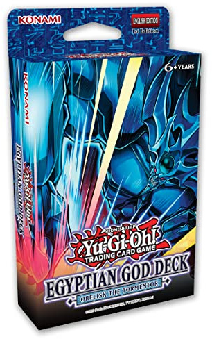 YU-GI-OH! Egyptian God Deck Unlimited Reprint: Obelisk The Tormentor, Versión en Inglés