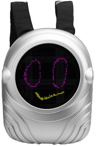 Odorkle Programmerbar LED-ryggsäck med Appkontroll 48x48 Helfärgsskärm Hardshell Motorcykelryggsäck Stor Kapacitet