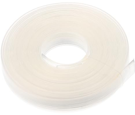 LALADEFIEE Pegamento para Extensiones de Cabello Blanco de Queratina, Rollo Adhesivo Caliente para Unión Rápida, Herramienta Profesional para Salón, Adecuado para Extensiones y Tejidos