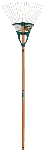 Leborgne, Balai à Gazon Xfil, Duopro, 20 dents Rondes, Largeur: 52 cm, Résistant et Léger, Manche: 150 cm, Acier duo pro, Bois certifié 100% PEFC, Assemblé en France