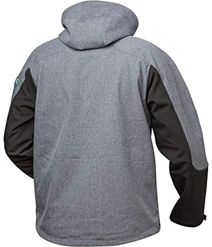 Elysee Softshelljacke Tau grau (reflektierend)/schwarz Gr. XXXL