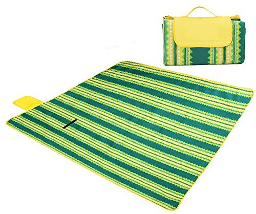 Dance angel Picknickdecke Im Freien Teppich Mat XL 200x200cm, Polyester Wildleder Der Boden ist eine PE-Aluminiumfolie Faltbar Wasserdicht Ultraleicht Indischer Stil Zelt Isomatte