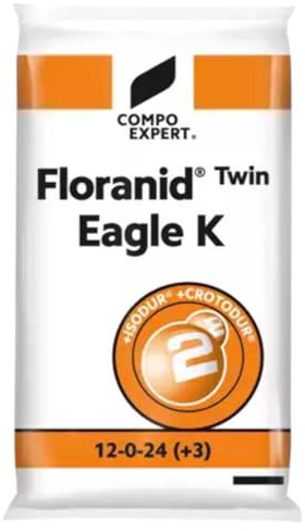 Compo Expert Fertilizante Duradero Césped Floranid Doble Eagle k 25 KG