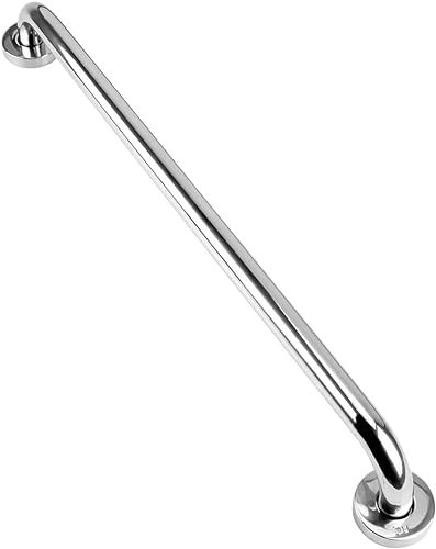 ‌supregear Maniglione per Bagno 60 cm - Barra di Sicurezza in Acciaio Inossidabile 304, Montaggio a Parete con Vite Nascosta per Doccia/Vasca/Disabili