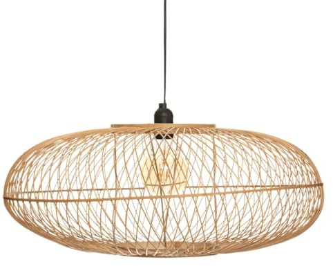 Atmosphera Hängeleuchte Loren, Bambus, D60 cm