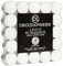 DECO EXPRESS Tealight Candles Multipack of 200, 100, 50, 25 or 24, Burning Time 4, 8 or 10 Hours - Tea Lights Candles (White 50/4 Hours)