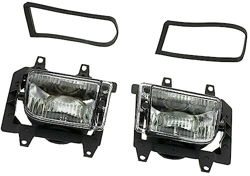 WOZIES Nebelscheinwerfer Stoßstangenscheinwerfer DRL Nebelscheinwerfer 63171385945/63171385946 Nebelscheinwerfer Für BMW E30 318I 325I 325E