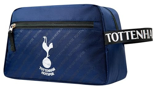 Tottenham Hotspur F.C. Trousse de toilette de voyage à suspendre avec poches, cadeau de football pour enfants, adultes et adolescents