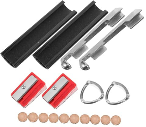 INOOMP Reparaturset Für Billardqueues Mit Queue Spitze Reparatur Kit Und Billardzubehör Für Queue Spitzen Ersatzset