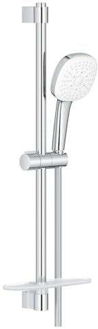 Grohe Tempesta Cube 110 Barre de douche 3 jets (pluie, jet, massage) Chromé 27576003