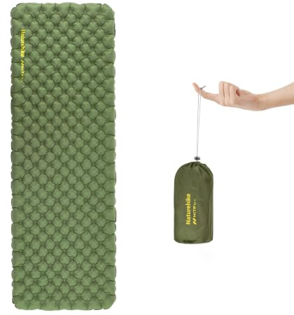 Naturehike Thermal Serie 4,6R- Camping Isomatte Ultralight 4 Jahreszeiten (-15℃) Selbstaufblasend mit aufblasbarer Tasche,Isomatte Luftmatratze Langlebige Hoher R-Wert, hohe Isolierung, für den Winter