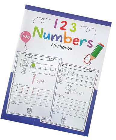 Kids handskrift Practice Workbook – A4-bokstavsspårning bok