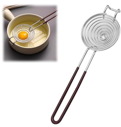 Eiertrenner,Eigelb Trenner,Eiertrenner Edelstahl,Eitrenner,Eigelbtrenner,Eiweiß Trenner Mit Griffen Eidotter-Trenner,Küchen Hilfsmittel Backen Werkzeug,Geeignet Für Küche,Haushalt,Hotel,Restaurant
