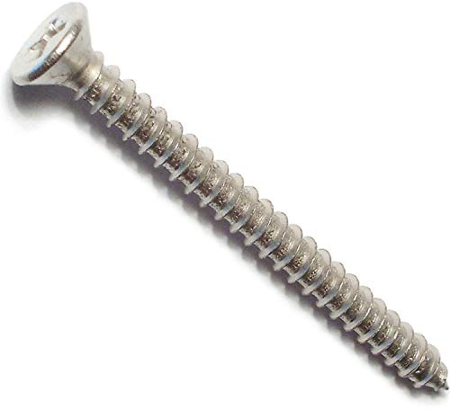 Hard-to-Find Fastener 014973160609 Phillips Flat Hinge Screws, 9 x 2, Piece-12