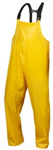 Craftland 2122-l taglia Large Ribe rain-shield salopette – giallo