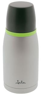 Jata Hogar 909 - Termo 250 ml de Acero Inoxidable Doble Pared, Botella Térmica 250 ml sin BPA, Mantiene Frío y Calor Varias Horas, Cierre Hermético Antifugas, Tapa Vaso y Vertedor Rápido