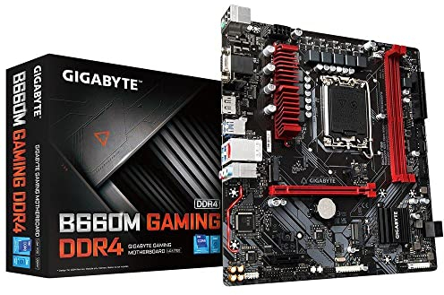 Gigabyte B660M Gaming DDR4, 0904207604, Schwarz