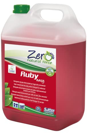 RUBY Easy Detergente natural* antical perfumado superconcentrado 5L