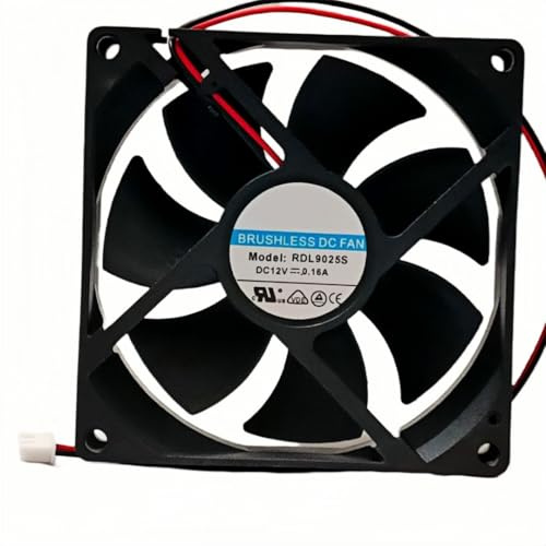 RDL9025S 12V 0.16A 90MM Fan - 9CM 9025 2-Wire Refrigerator Cooling Fan