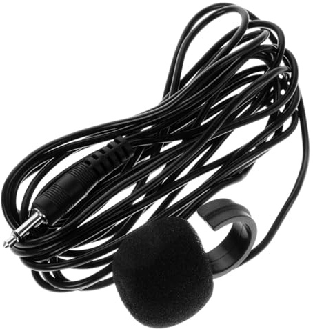 HAMPPLIES High Fidelity Miniature Instrument Pickup Microphone with Cable Dynamic Sound Amplification for Flute Harmonica Ocarina Saxophone Lightweight Design Compatible with Various