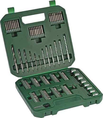 Bosch 136x Starter Set, 136 pcs | 309 x 291 mm, Professional Accessory Screwdriver, drill