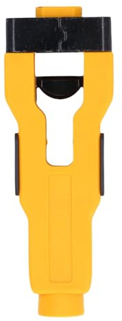 Sxhlseller Strumento per Mortasare la Serratura della Porta Installazione Precisa di Scalpellatura per Porte da 1-3/4 Pollici o 1-3/8 Pollici Portatile Giallo