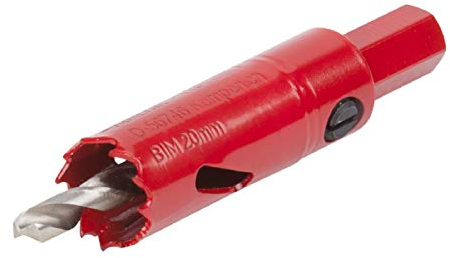 wolfcraft Sierra de corona BiM I 5462000 I Para materiales de obra en seco, madera, plásticos y metales, profundidad de corte de 40 mm