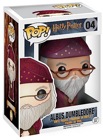 Funko POP! Movies: Harry Potter - Albus Dumbledore | Offizielles Fantasy Merch - Vinyl Sammelfigur als Regal Deko - Geschenkidee zum Geburtstag für Fans und Sammler