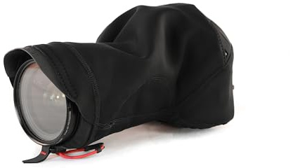 Peak Design Shell Camera Rain Cover, Large, Weatherproof Rain Cover for DSLR Camera, Stretchy Neoprene Fabric with Waterproof Membrane, Works with Capture Clip & Peak Design Straps, Protects from Dust