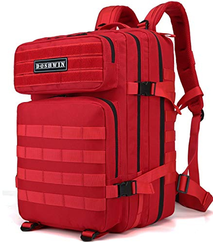 Doshwin 40L Militär Ryggsäck Taktisk Armé Assault Pack Molle Camo Ryggsäck för Camping Trekking Resor Vandring
